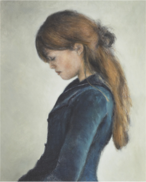 Girl in a Blue Coat II
