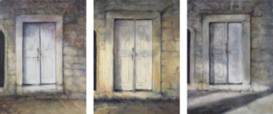 Croatian Door, Morning, Noon, Night