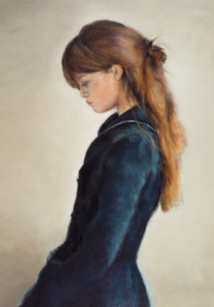 Girl in a Blue Coat I