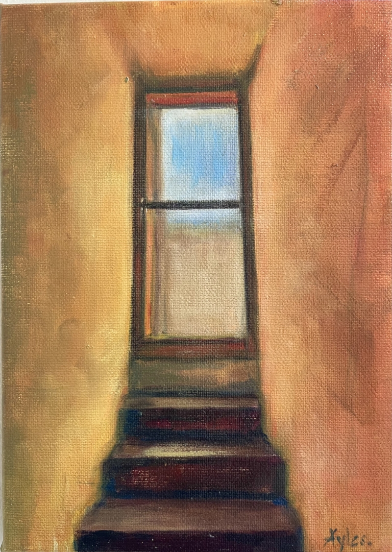 Small Attic Doorway